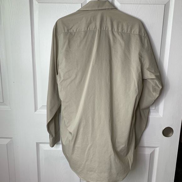 Perry Ellis Portfolio Stretch Dress Shirt Sz Neck 15 - Picture 6 of 8